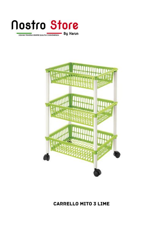 CARRELLO MITO 3 LIME