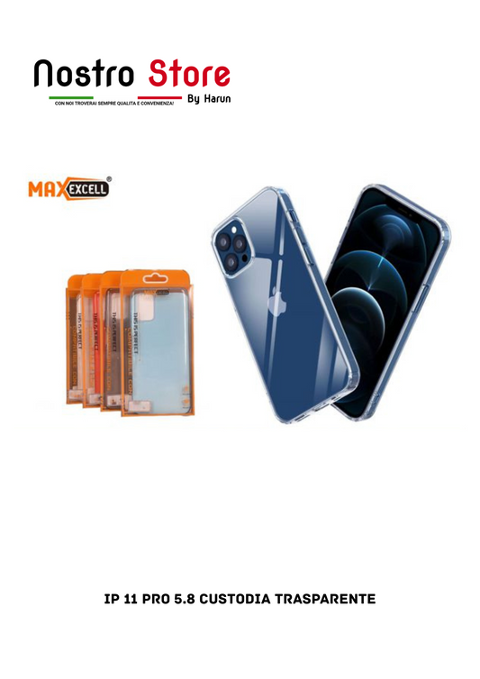 IP 11 PRO 5.8 CUSTODIA TRASPARENTE