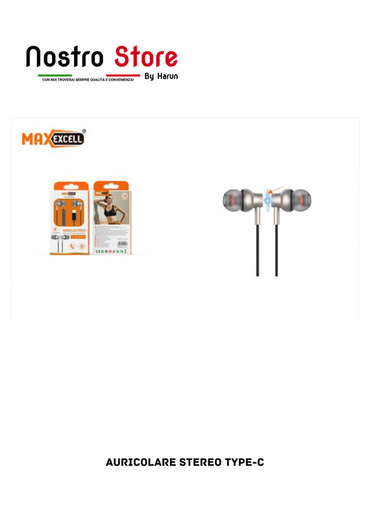 AURICOLARE STEREO TYPE-C