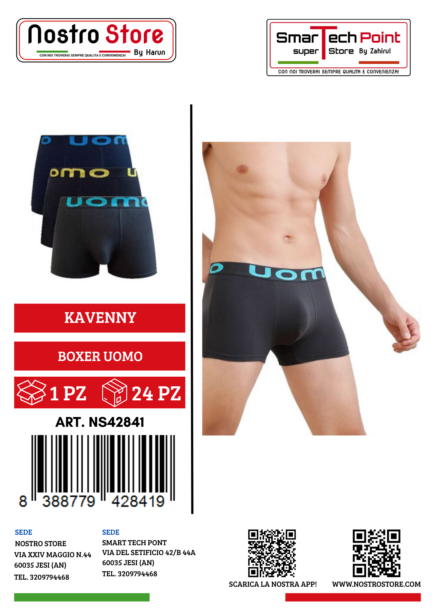 BOXER UOMO