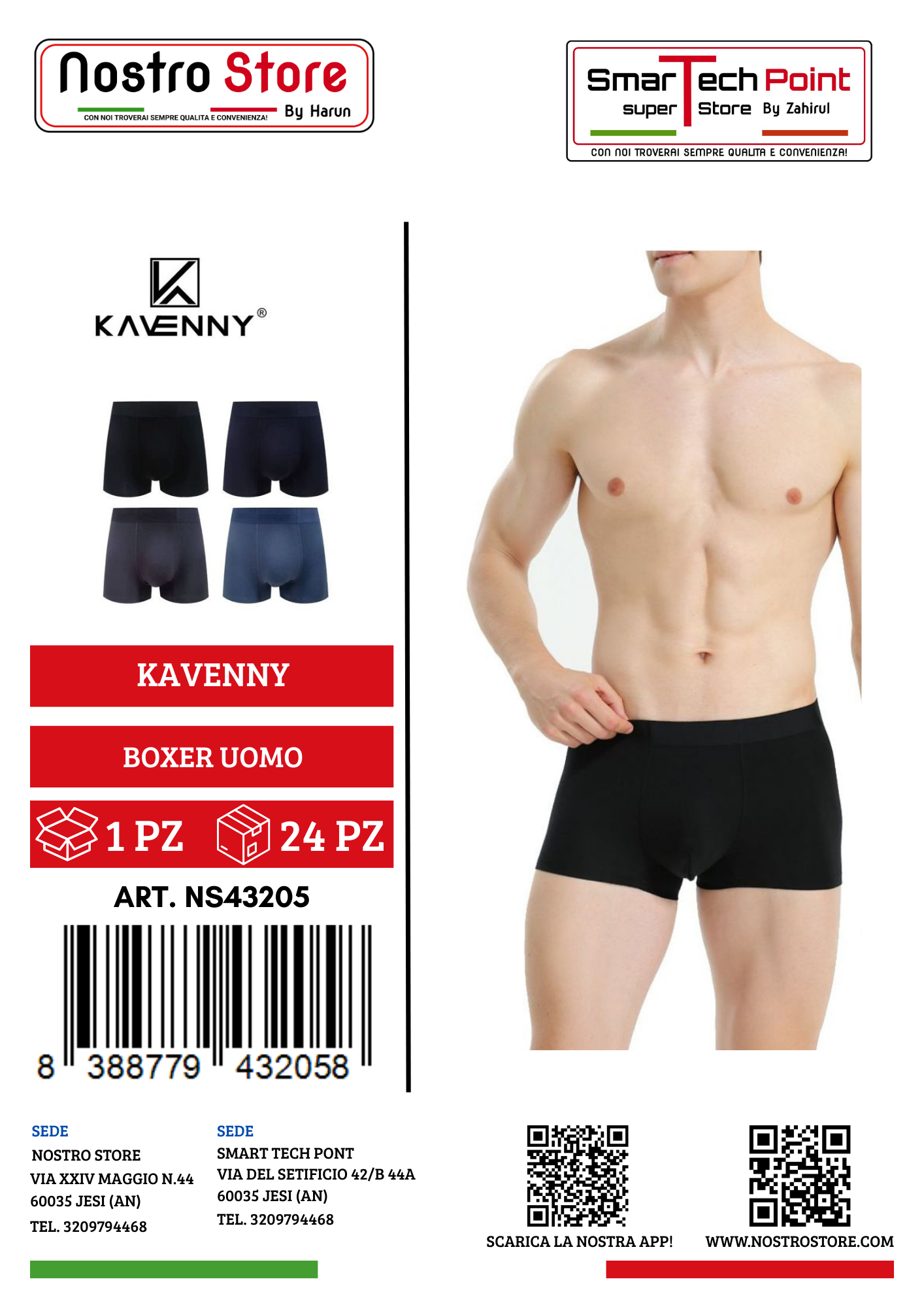BOXER UOMO