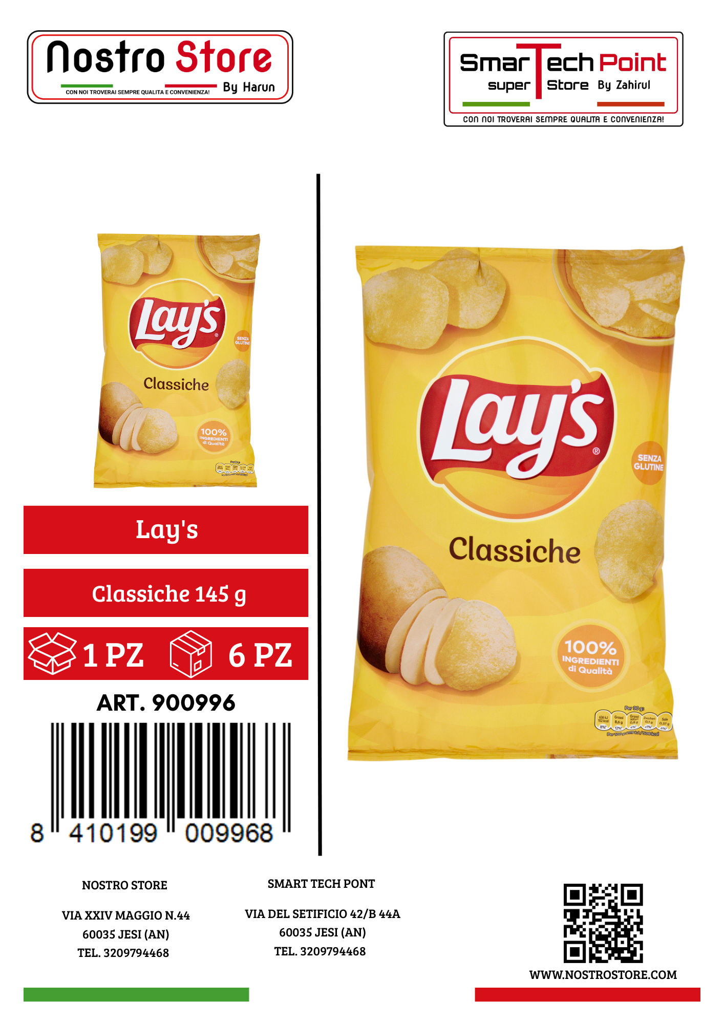 Lay's Classiche 145 g