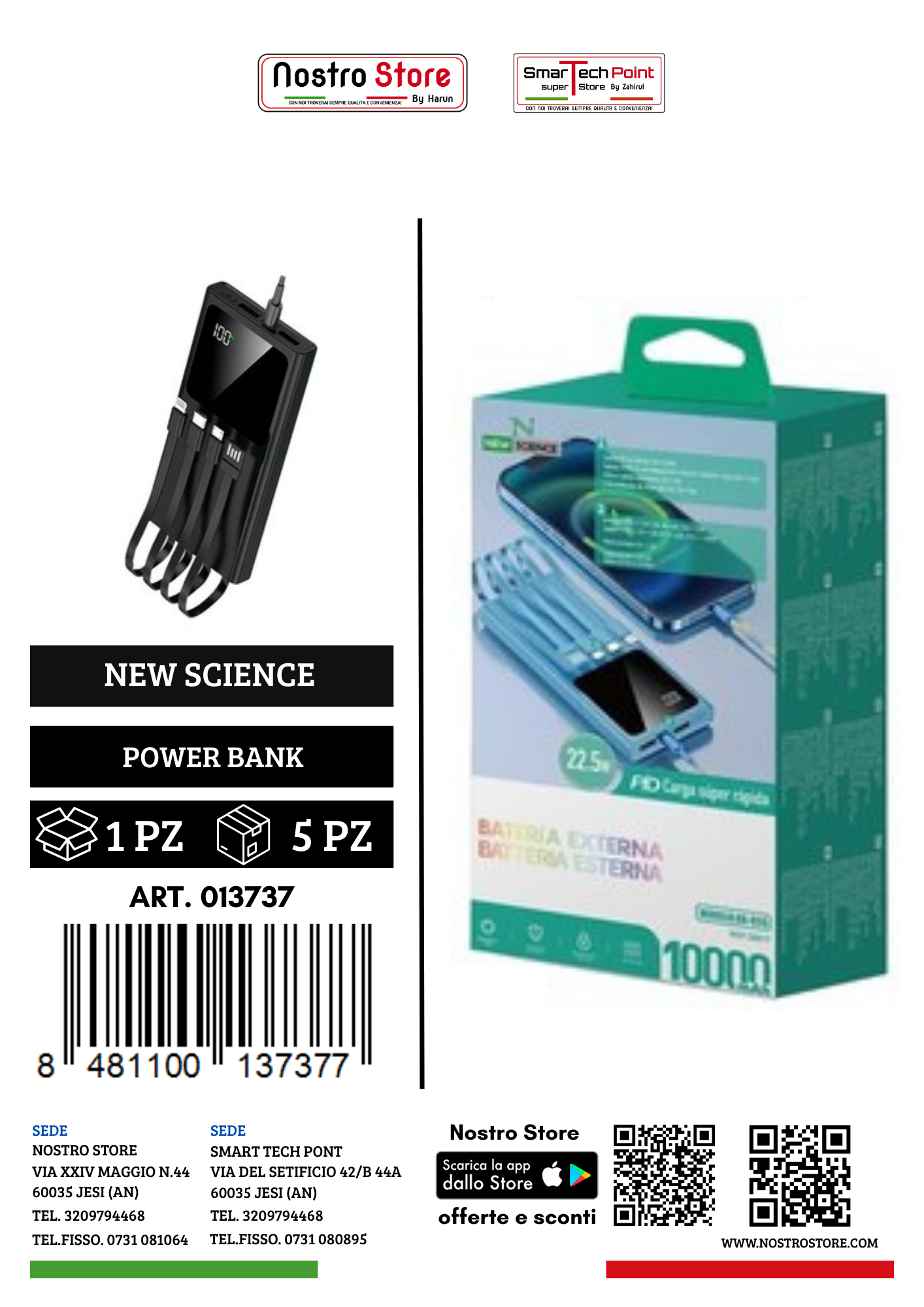 POWER BANK 10000MAH DX-95S