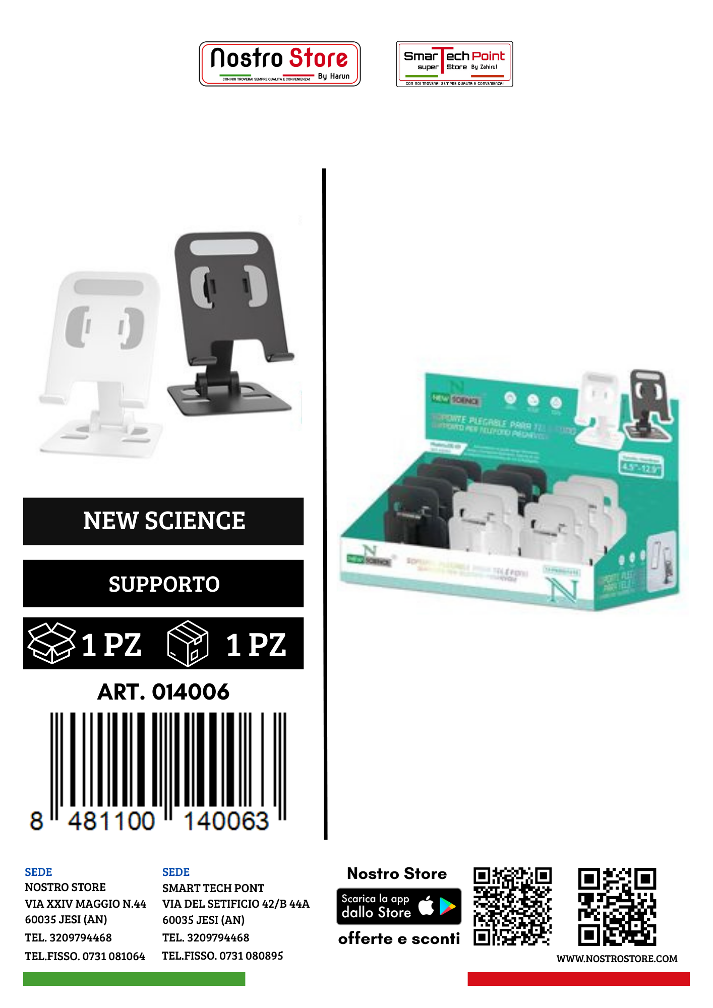 SUPPORTO PER CELLULARE DE-09