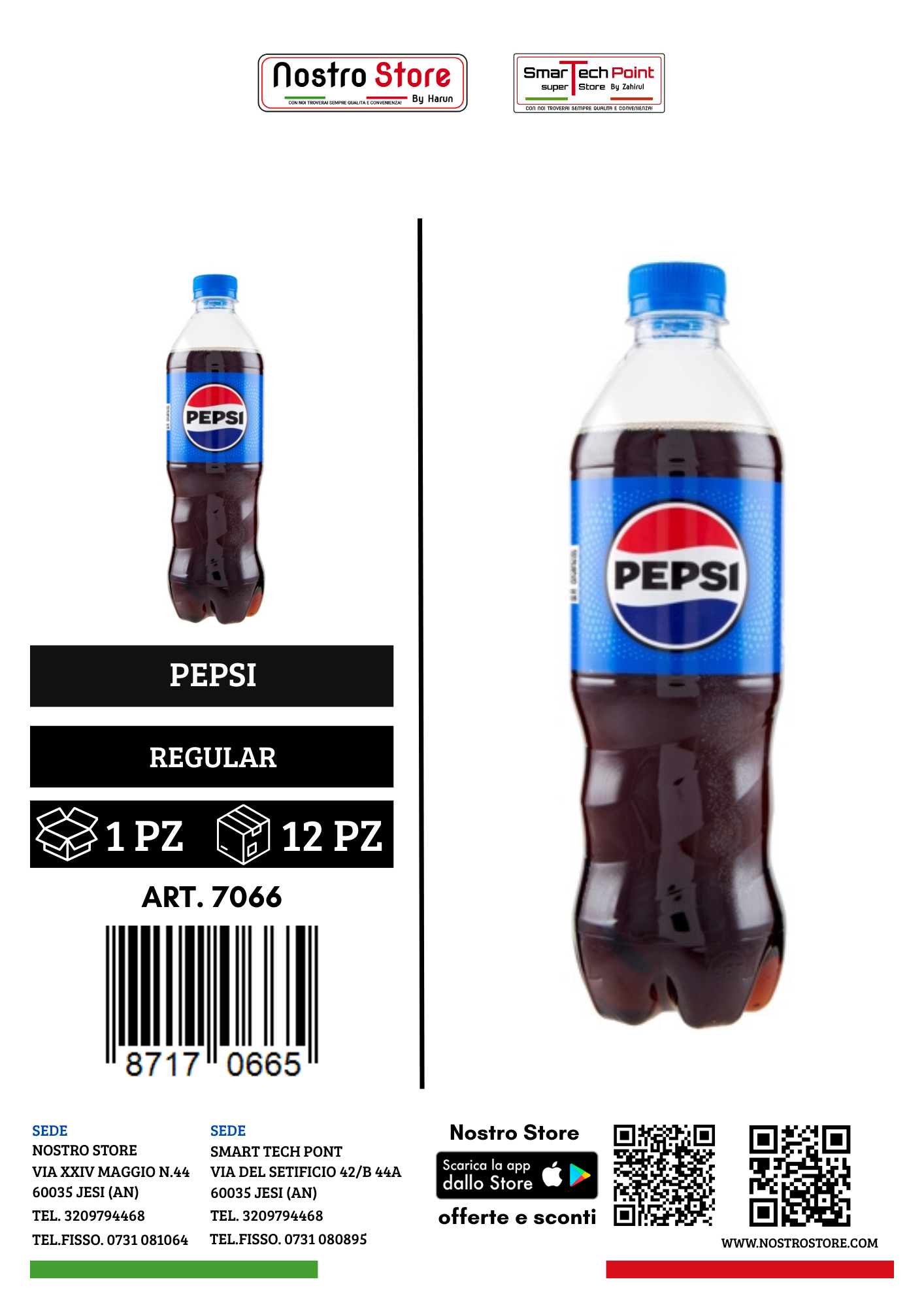 PEPSI REGULAR 500 ML PET AXL IT