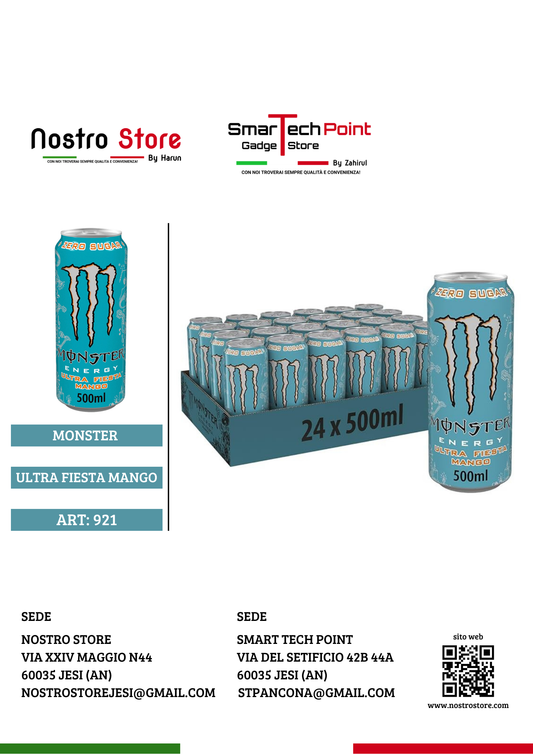 MONSTER ULTRA FIESTA MANGO 500ML ITA
