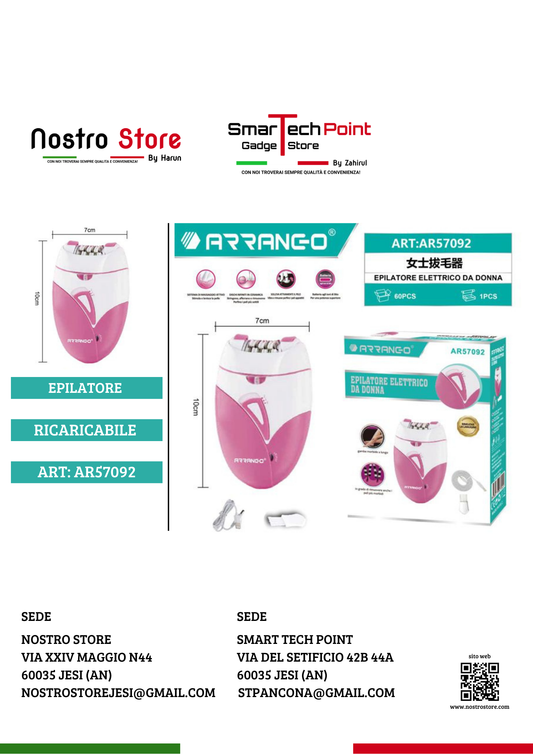 EPILATORE ELETTRICO DA DONNA