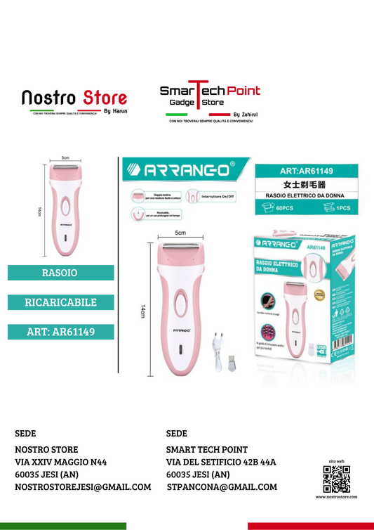 RASOIO ELETTRICO DA DONNA