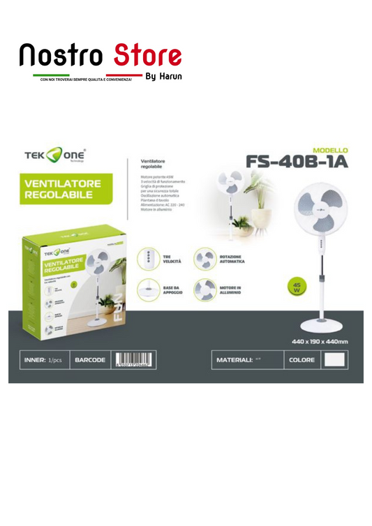 VENTILATORE A PIANTANA