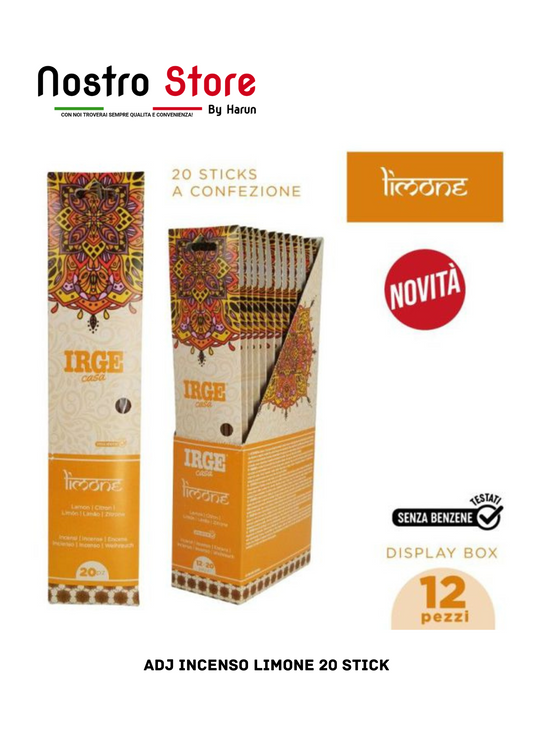 ADJ INCENSO ANTI STRESS 20 STICK