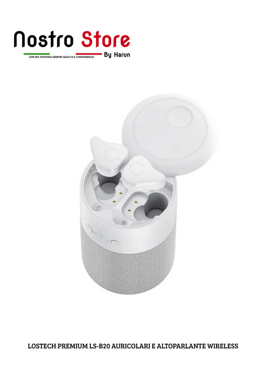 LOSTECH PREMIUM LS-B20 AURICOLARI E ALTOPARLANTE WIRELESS