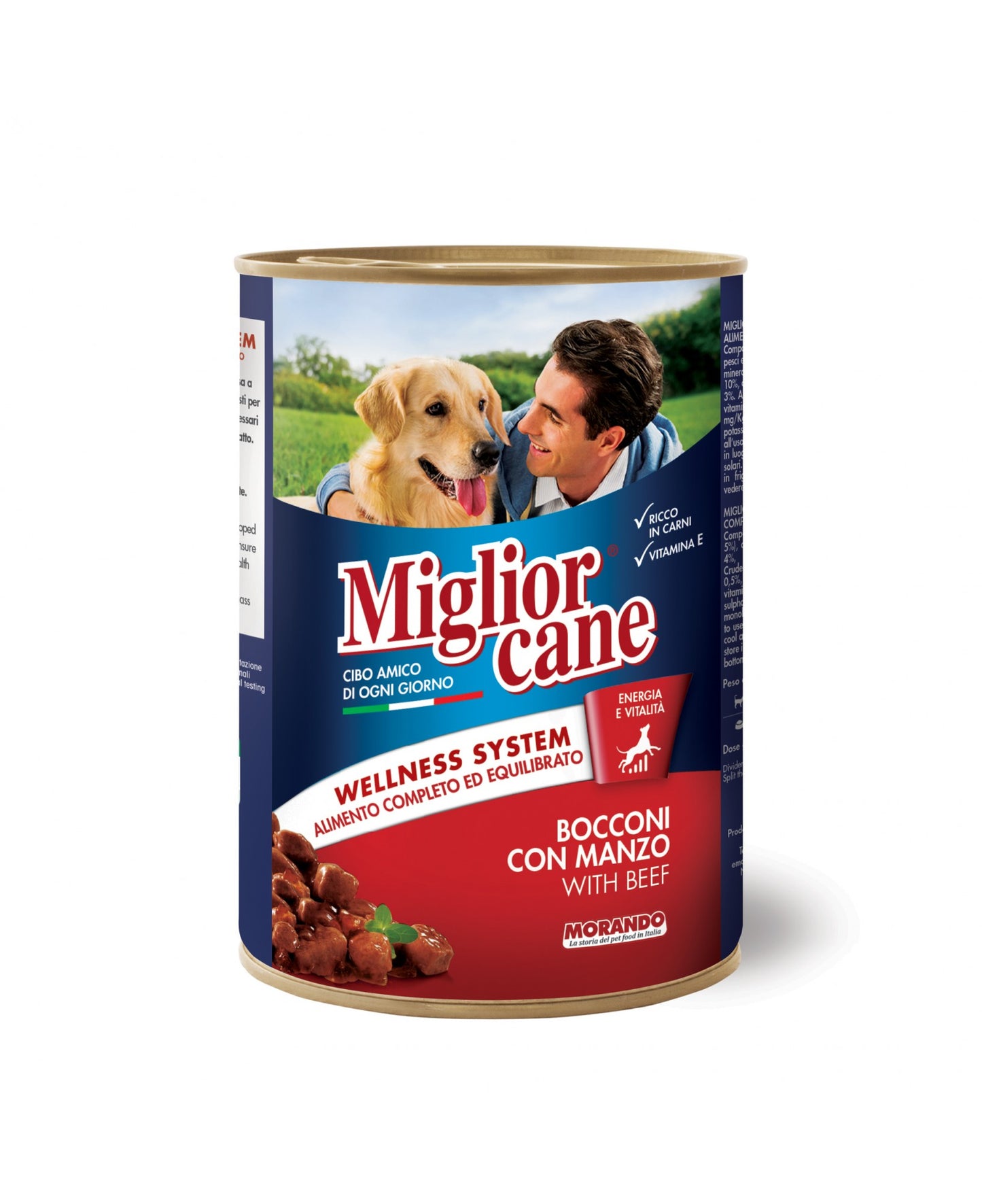 Morando Migliorcane Chunks 405gr Beef