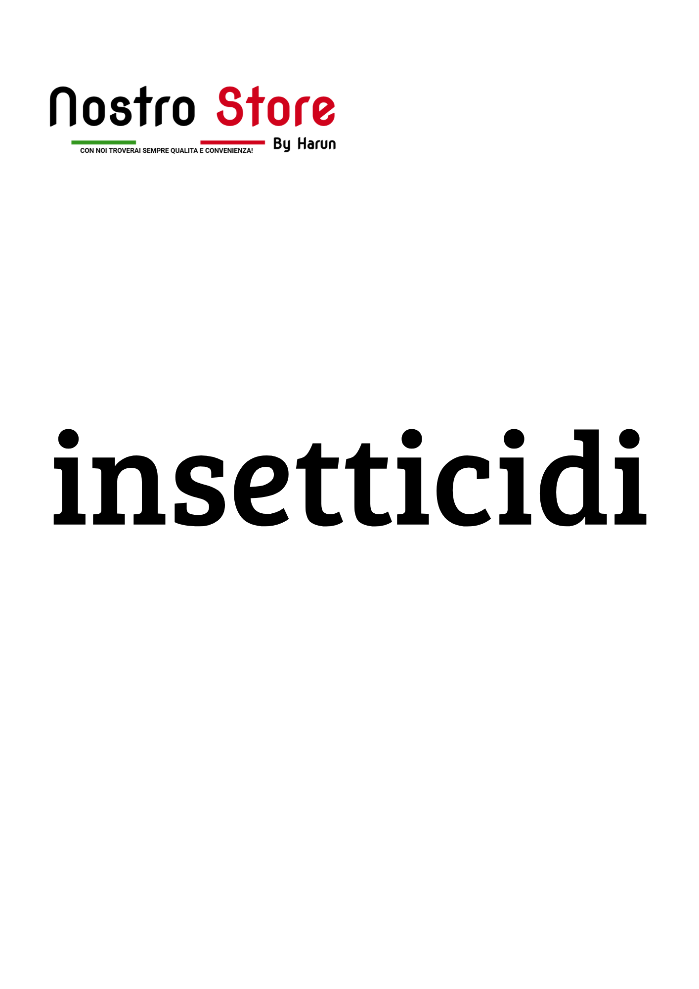 INSETTICIDI