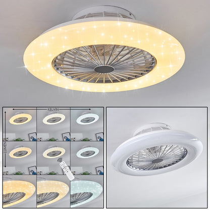 VENTILATORE DA SOFFITTO CON LUCE