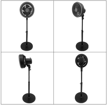 VENTILATORE IBERIC NERO 3 VELOCITA' 230V/50HZ/75W/DIAM.26CM H106