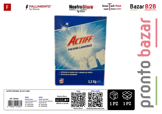ACTIFF FUSTONE  60 LAV 3,3KG
