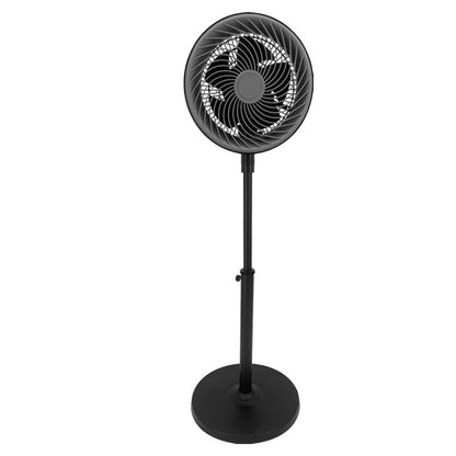 VENTILATORE IBERIC NERO 3 VELOCITA' 230V/50HZ/90W/DIAM.26CM H106