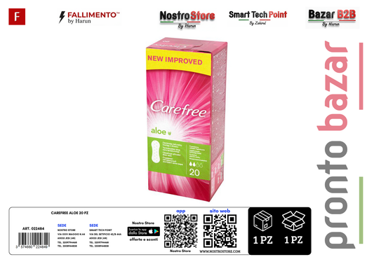 CAREFREE ALOE 20 PZ