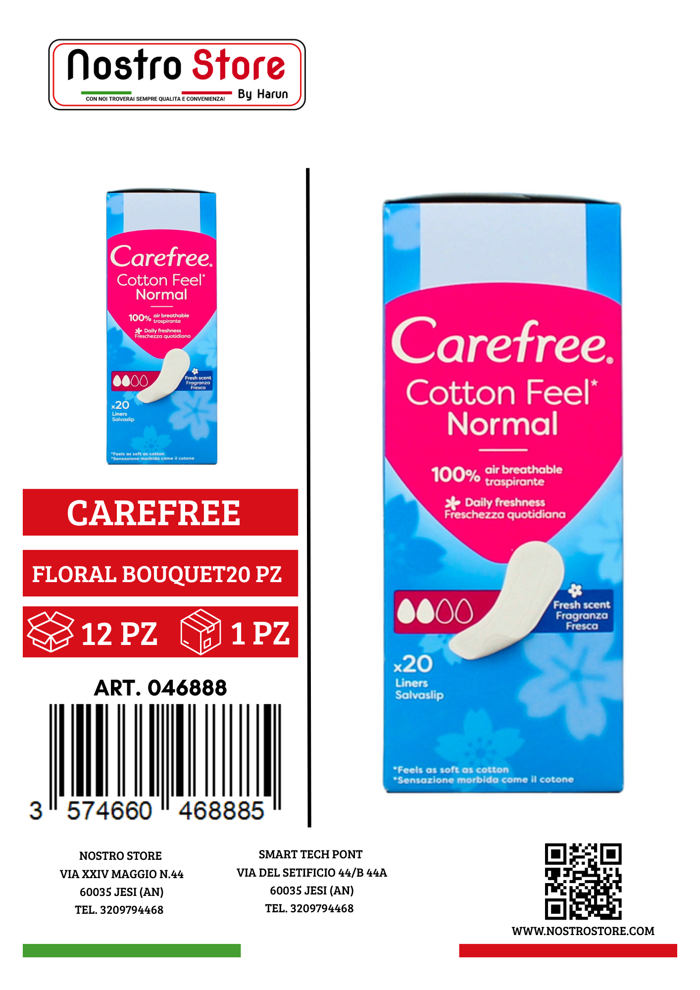 CAREFREE FLORAL BOUQUET 20 PZ DISTESO