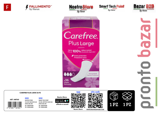 CAREFREE PLUS LARGE 36 PZ