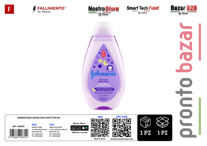 JOHNSON BABY BAGNO DOLCI NOTTI 500 ML