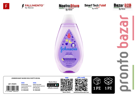 JOHNSON BABY BAGNO DOLCI NOTTI 500 ML