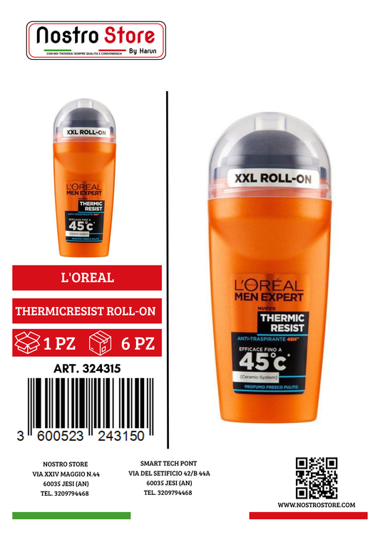 L'OREAL M.E.DEO THERMICRESIST ROLL-ON 50 ML