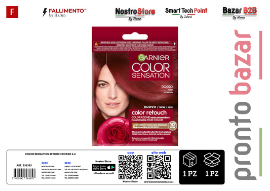 COLOR SENSATION RETOUCH ROSSO 6.6