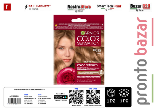 COLOR SENSATION RETOUCH BIONDO 7.0