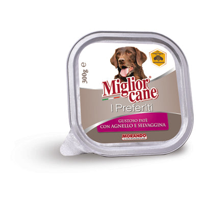 MIGLIOR CANE PREFERITI VASCHETTA GR.300 AGNELLO/SELVAGGINA