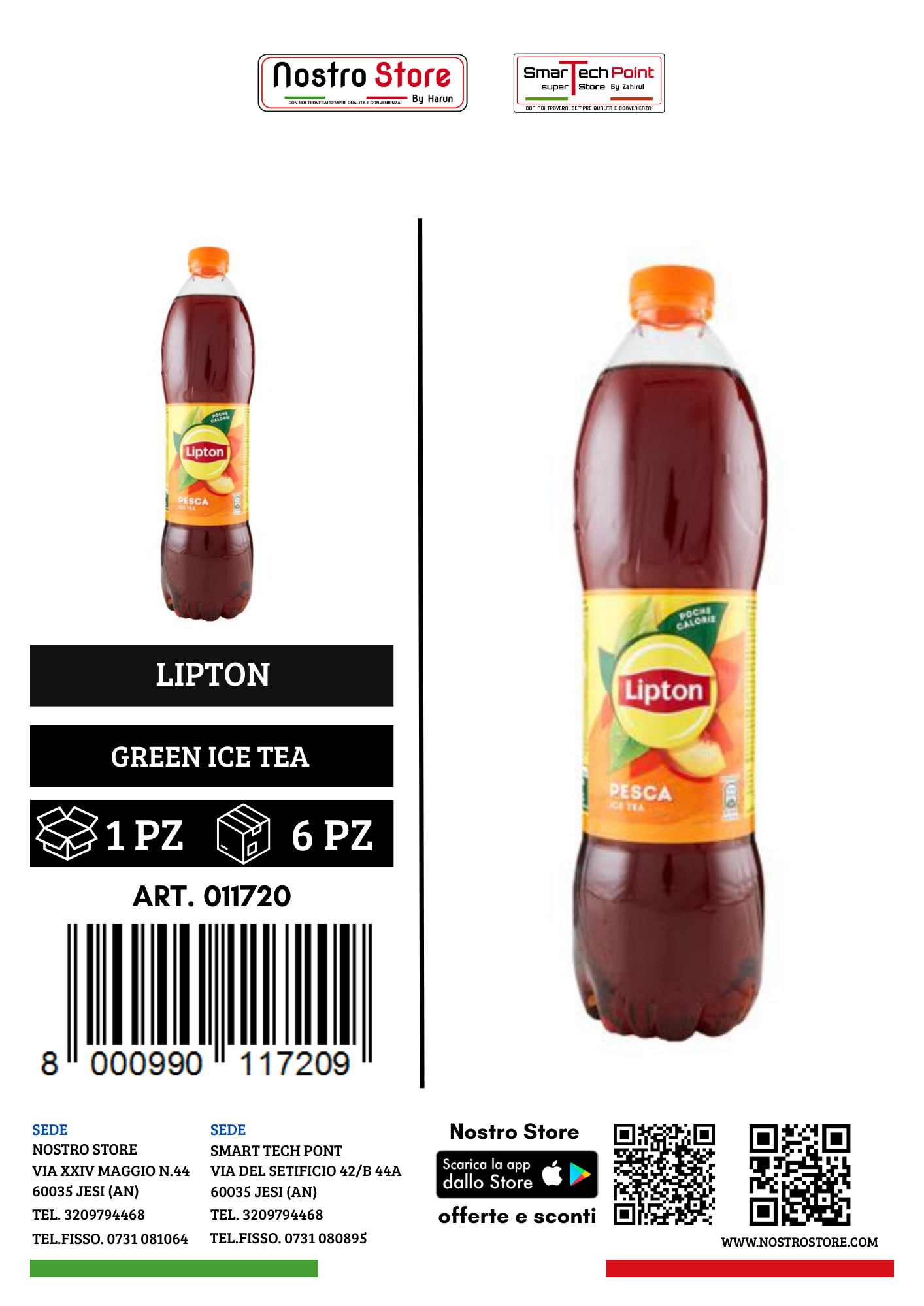 LIPTON ICE TEA PESCA 1500 ML PET IT