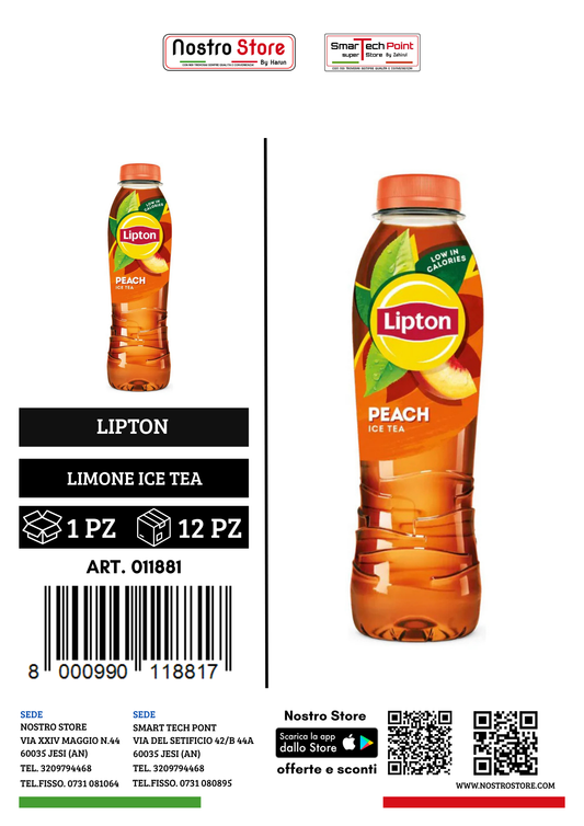 LIPTON ICE TEA PESCA 500 ML PET IT