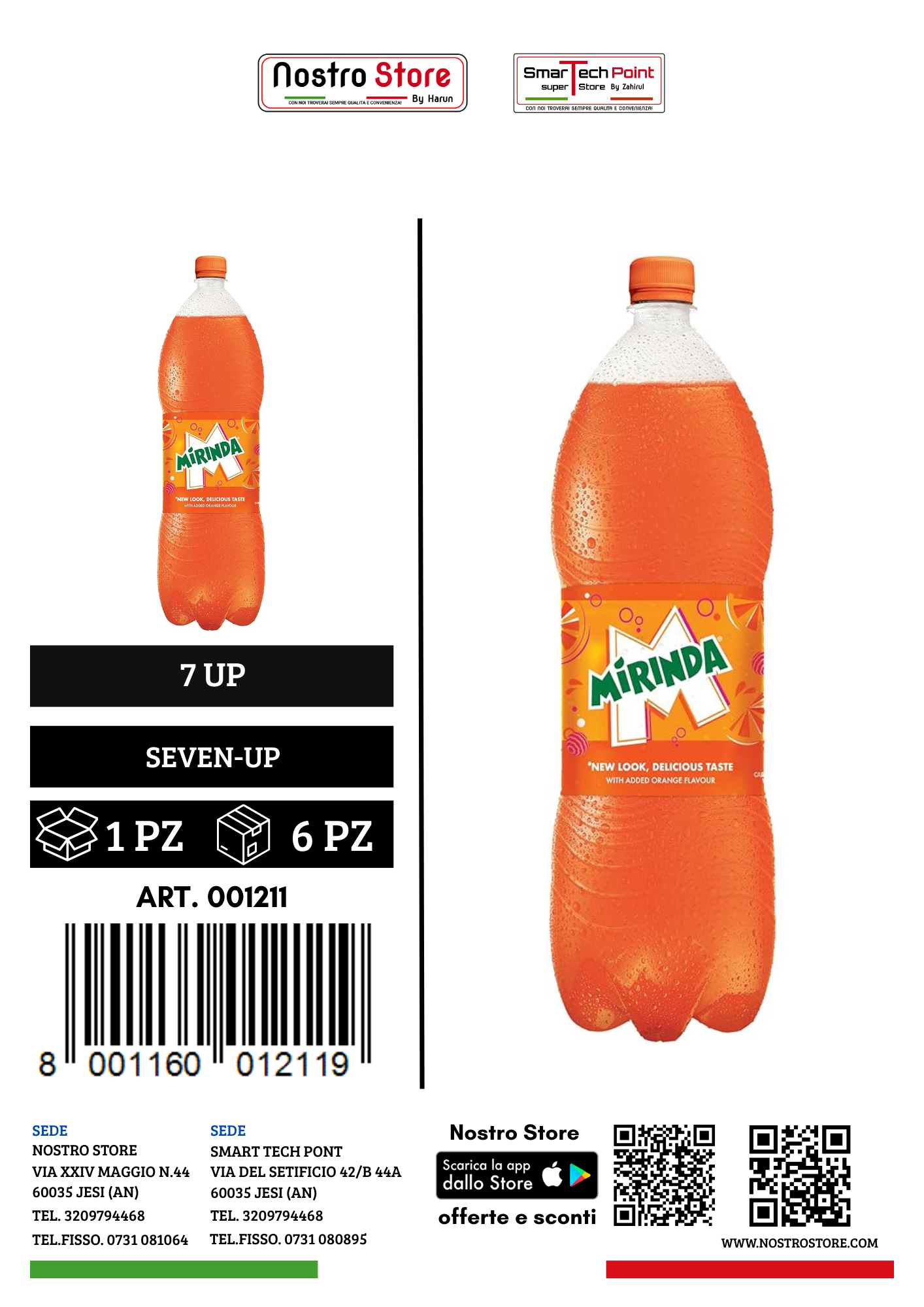 MIRINDA 1500 ML PET IT