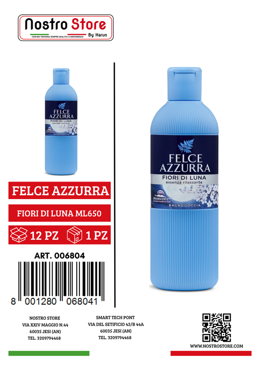 FELCE AZZURRA BAGNOSCHIUMA FIORI DI LUNA ML650