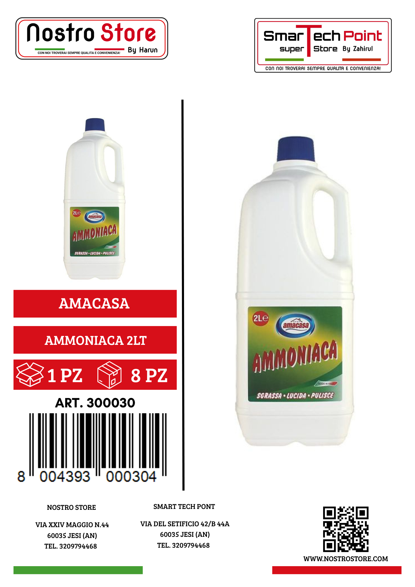 AMACASA AMMONIACA 2LT