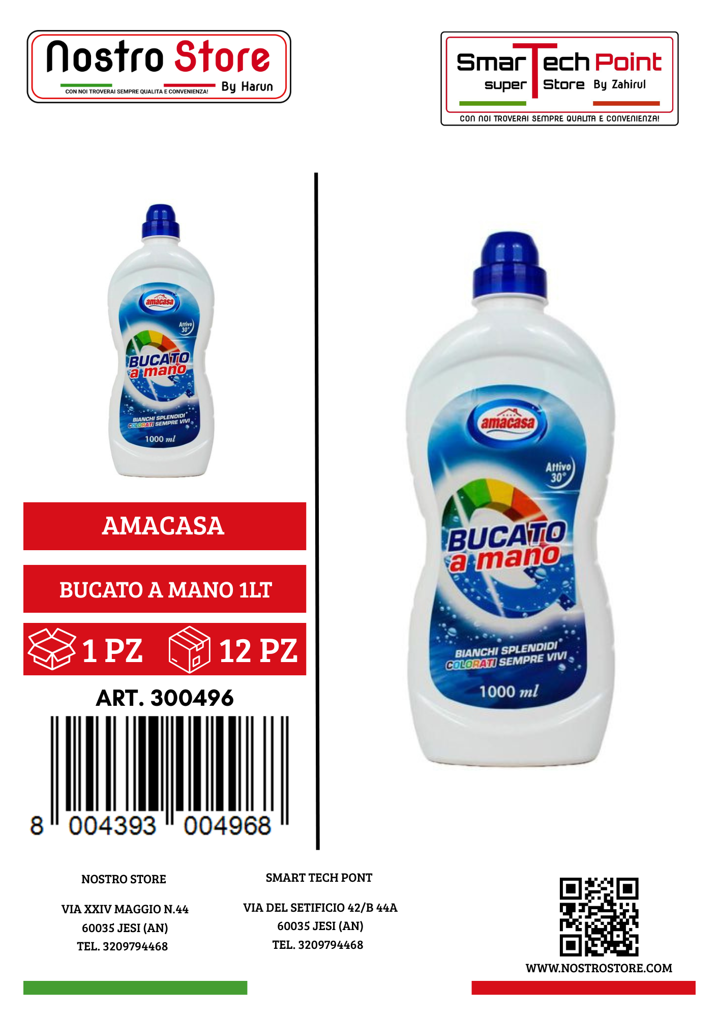 AMACASA BUCATO A MANO 1LT