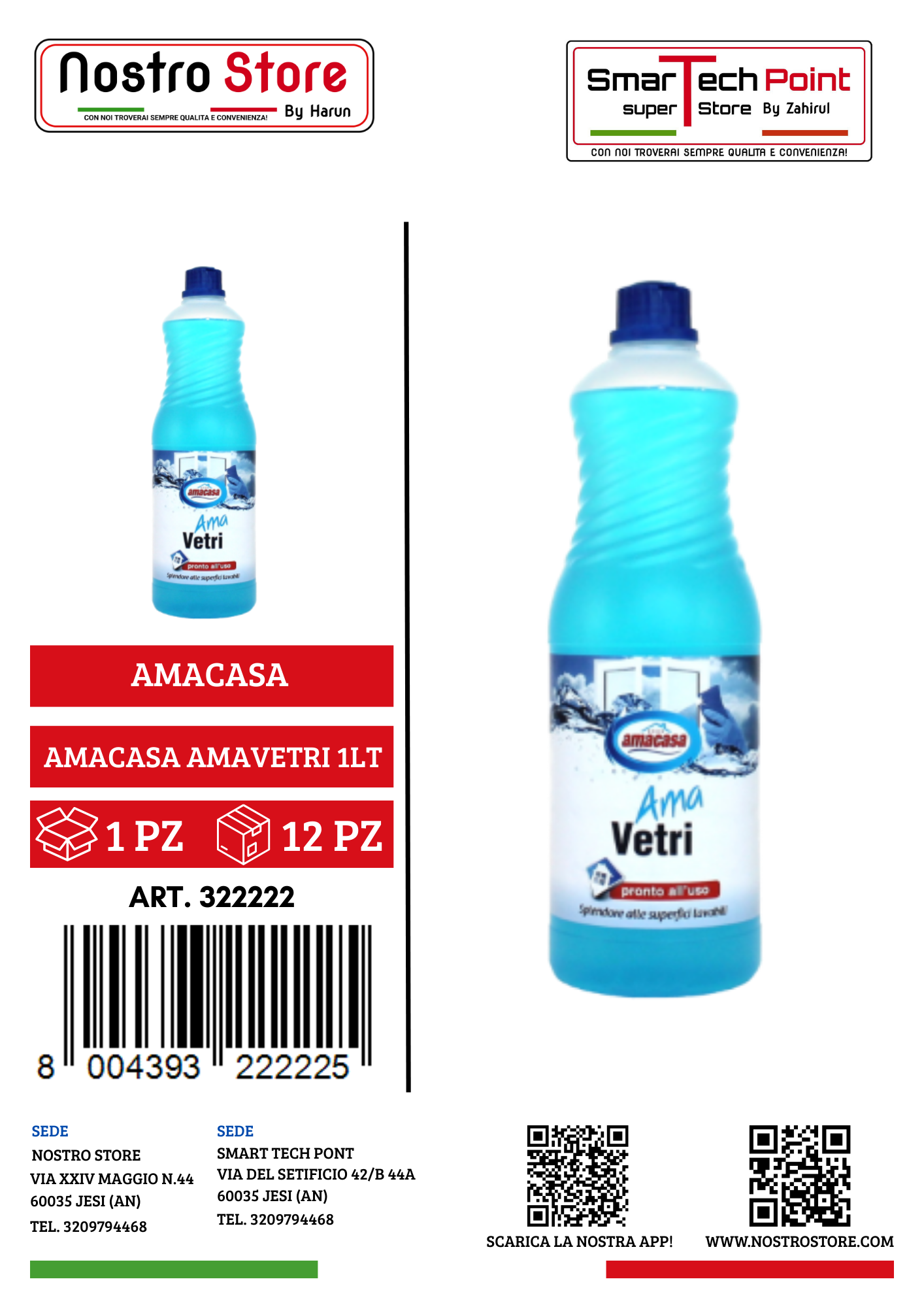 AMACASA AMAVETRI 1LT