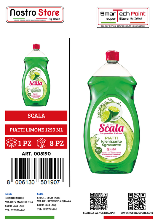 SCALA PIATTI LIMONE 1250 ML