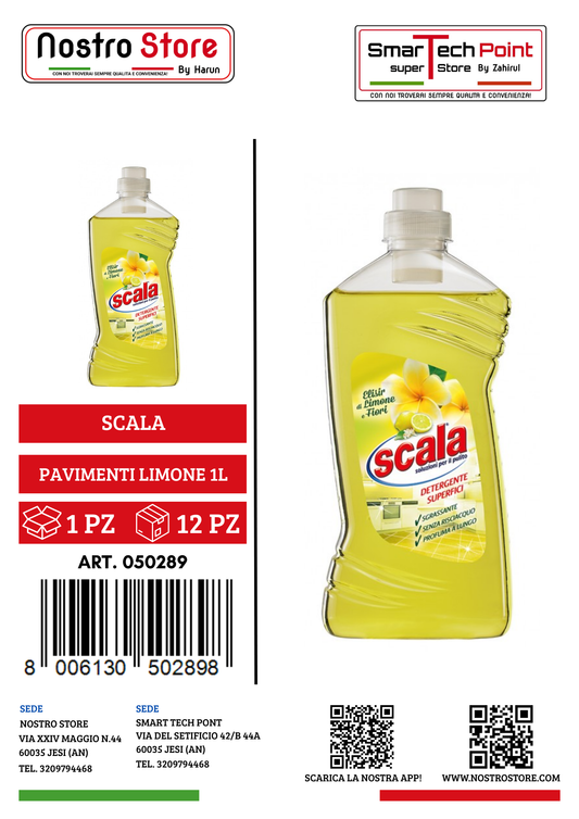 SCALA PAVIMENTI LIMONE 1000 ML