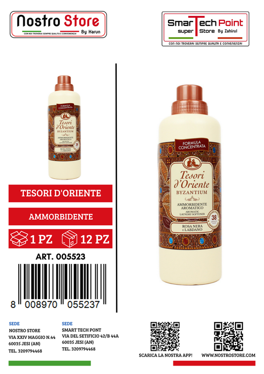 TESORI D'ORIENTE AMMORBIDENTE BYZANTIUM 760 ML
