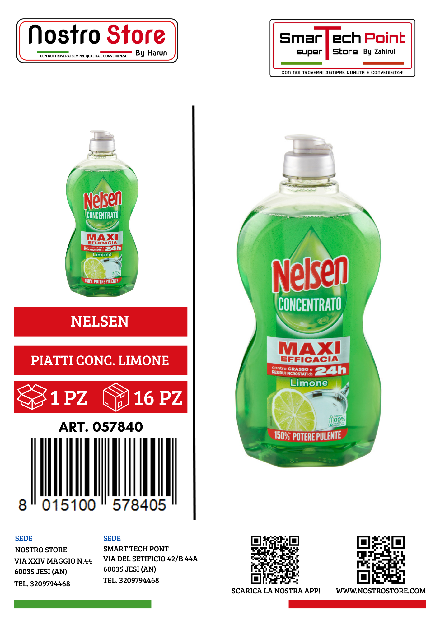 NELSEN PIATTI CONC. LIMONE ML 450