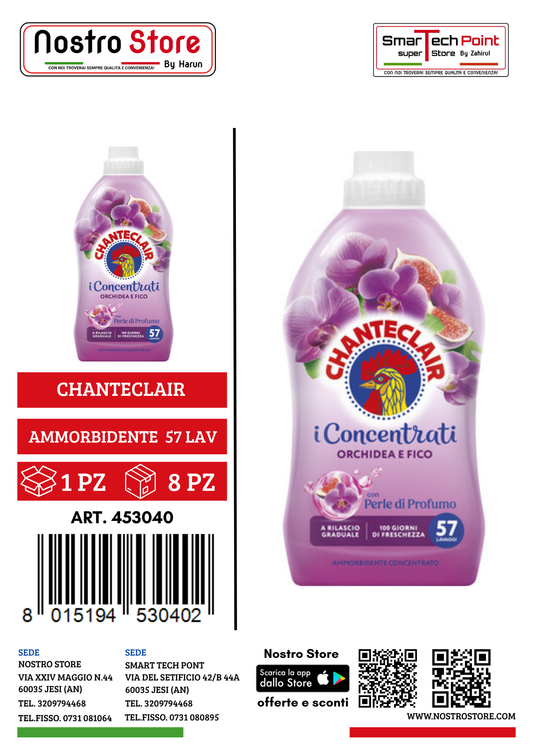 CHANTECLAIR AMMORBIDENTE CONC.ORCHIDEA & FICO 57LAV 1140ML