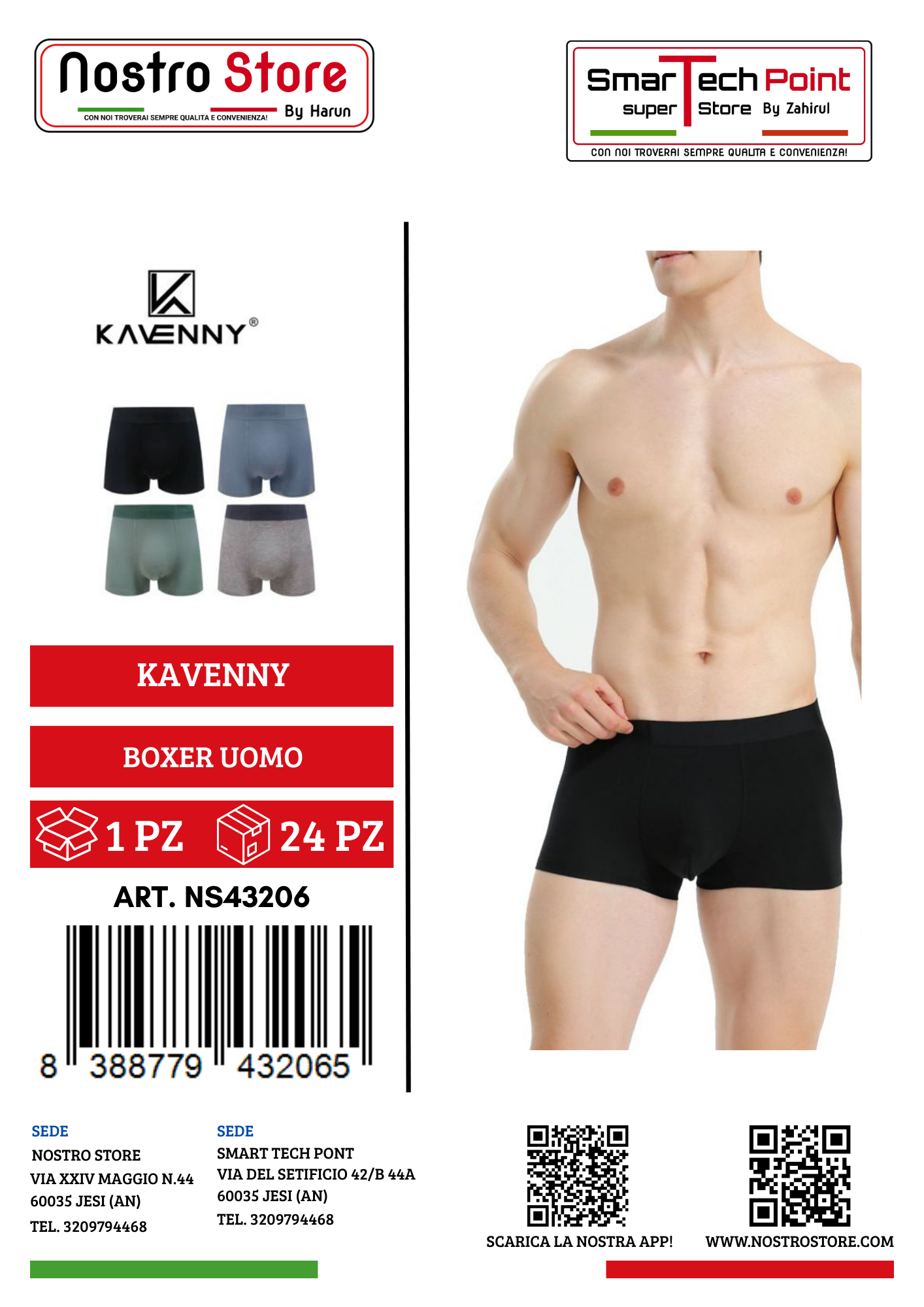 BOXER UOMO