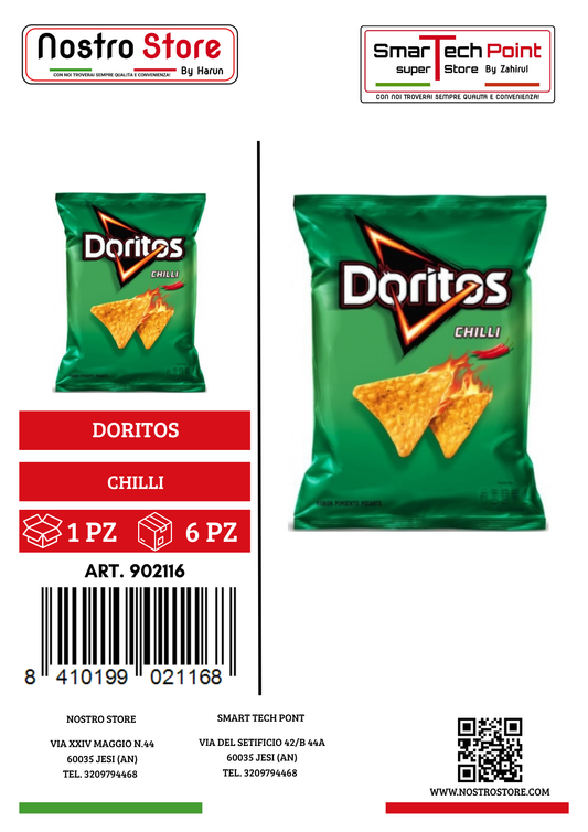 DORITOS CHILLI 140G