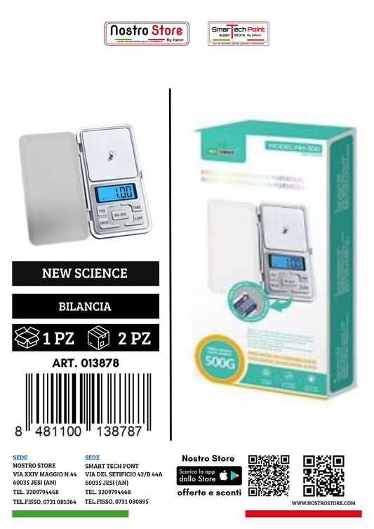 MINI BILANCIA DA CUCINA MH-500