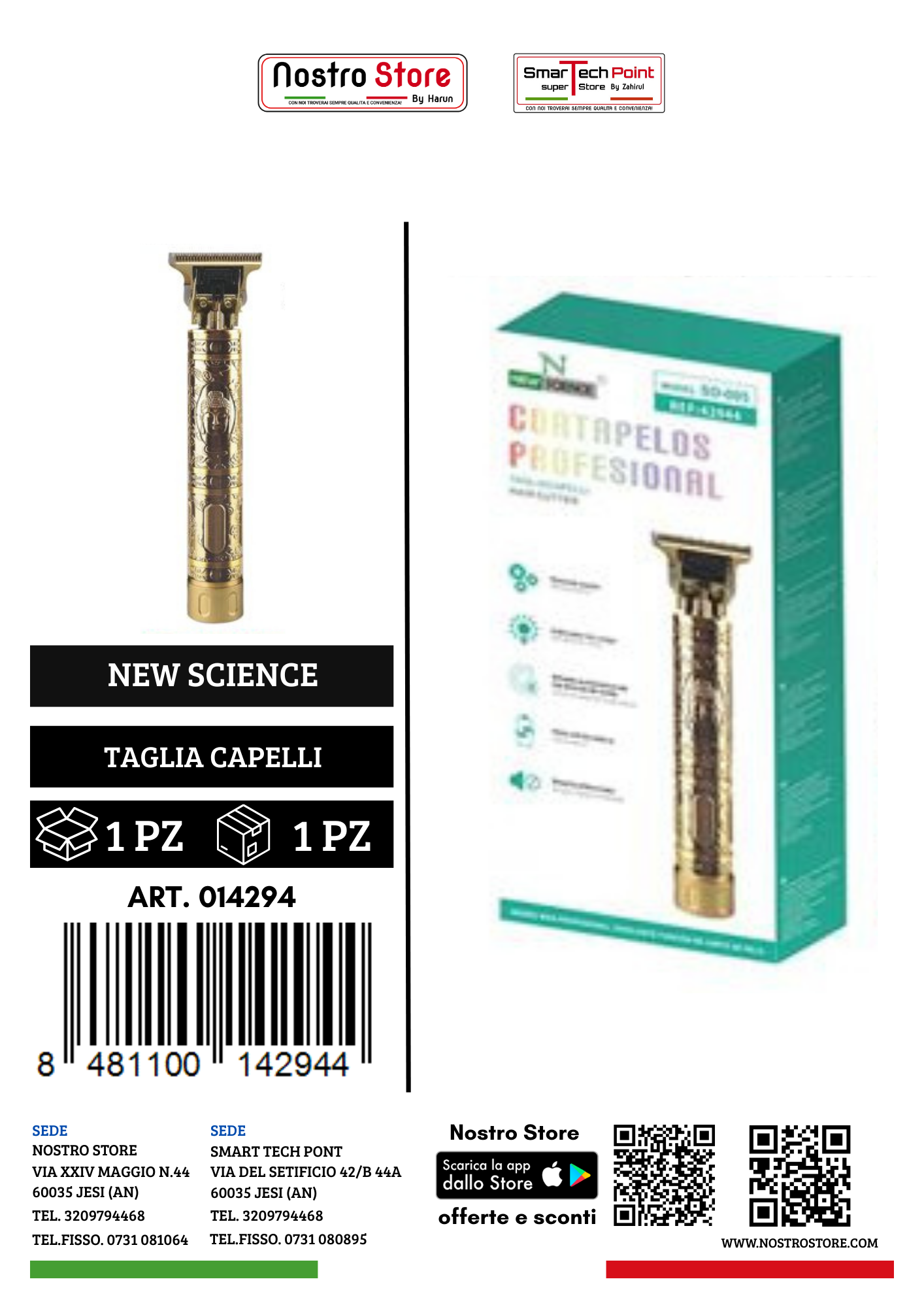 TAGLIACAPELLI PROFESSIONALE