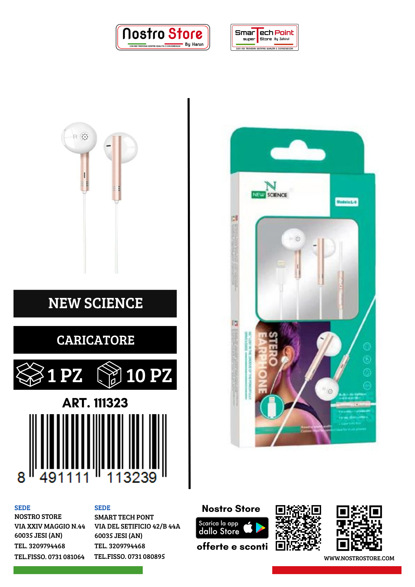 AURICOLARE LIGHTNING