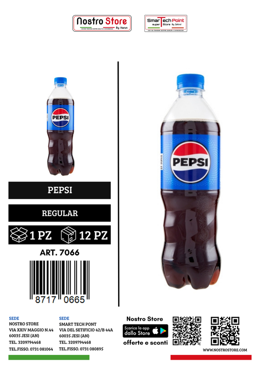 PEPSI REGULAR 500 ML PET AXL IT