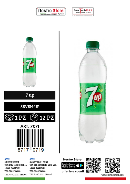 SEVEN UP 500 ML PET IT