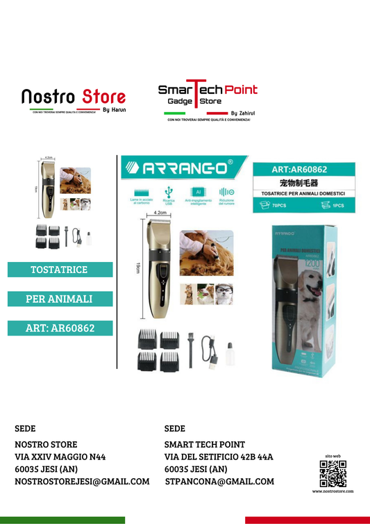 TOSTATRICE PER ANIMALI DOMESTICI